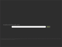 Tablet Screenshot of maticnimlecek.net